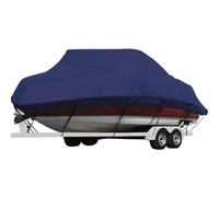 Universal Boat Cover for Fish & Ski Boats, Waterproof & UV Resistant for Optimal Protection, Easy Fit Design for Various Models