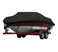 Universal Boat Cover for Fish & Ski Boats, Waterproof & UV Resistant for Optimal Protection, Easy Fit Design for Various Models