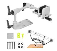 Universal Bow Vise for Compound Bows - 360° Adjustable Archery Mount Tool with Level Tuning Kit for Bow Tuning, Set up and Repairs