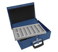 Universal Box with 2 Carry Handles 35.5 x 27.5 x 10 cm blue (for Euro)