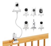Universal Bracket for GHB Baby Monitor,Flexible Baby Camera Mount Compatible with HelloBaby Monitor,Babyphone Accessories Stand for Vtech/momcozy/Boifun/Babystar/Philips VideoMonitor,Mobile Phone Clip