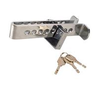 Universal Brake Pedal Lock Anti-Theft Car Security Device - Heavy Duty Adjustable Steel Lock for Brake, Clutch, and Accelerator with 3 Keys - Fits Most Cars, SUVs, and Trucks