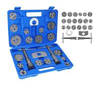 Universal Brake Piston Caliper Wind Back Tool Kit, Brake Caliper Rewind Tool Kit with Adapters and Carry Case, Hand Held Vacuum Pump Tester and Brake Bleeding Kit for Almost Cars Truck, Drive Vehicles