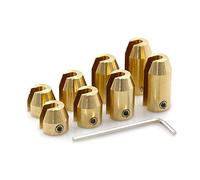Universal Brass Motorcycle Reusable Wheel Spoke Balance Weights Refill Kit Compatible for Super Motor,Dual Sport,Metric Cruisers,Vintage and Any Other Spoked Wheels(8 PCS)