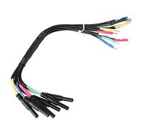 Universal Breakout Leads, 6 Channel Universal Breakout Leads Automotive Oscilloscope Multimeter Test Leads for Auto Diagnostic Oscilliscope, Most Of Digital Multimeter(Black)