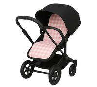 Universal Breathable Pushchair Mat - Compatible - Bugaboo - Jane, Inglesina, Easywalker, Kinderkraft, UPPAbaby - Summer Cover for Baby Stroller (Harnesses Yes, Jasmine)