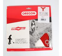 UNIVERSAL BRUSHCUTTER BLADE 3 tooth by Oregon 300mm 3mm 295497 - UK Seller