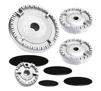 Universal Burner Crown Flame Cap Oven Cooker Hob Gas For CDA,Flame Burner Cap Crown Fits All Between Sizes Easy To Use
