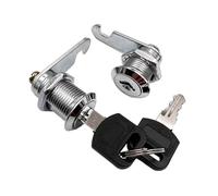 Universal Cabinet Lock 5 Pack Cam Lock Metal Cylinder Cabinet Locks with Keys for Cabinet, Mailbox, Drawer, Post Box(Different Key 16mm2)