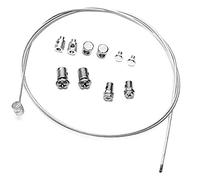 Universal Cable Repair Kit Motorcycle,Accelerator Cable Clutch for Motorbikes Accessories, Clutch Throttle Brake Cable,Emergency Cable Repair Kit Motorcycle,Essential for Long Rides