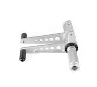 Universal Cafe Racer Motorcycle Passenger Foot Pegs Footrest Mounting Bracket Rear Footpegs Pedal For Suzuki GT125 GT250 GT500 GT550 GT750