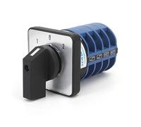 Universal Cam Changeover Switch SZW26/LW26-32 32A On Off On 3 Position 1-4 Phase 1-0-2 660V 4/8/12/16 Terminals(32A D404.4)