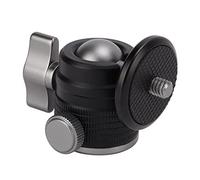 Universal Camera Tripod Mount Adapter 360 Degree Rotatable Mini Ball Head Aluminum for SLR Mirrorless Camera