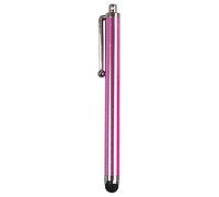 Universal Capacitive Pens Scratch Resistance Professional Touch Screen Pen Rubber Tip Stylus Smooth Writing Tablet Rose Red