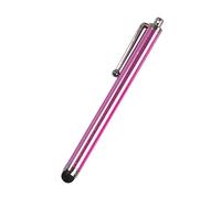 Universal Capacitive Pens Scratch Resistance Professional Touch Screen Pen Rubber Tip Stylus Smooth Writing Tablet Rose Red