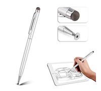 Universal Capacitive Screen Pen for iOS/ - Replaceable Cloth Head, Precision Writing Tool