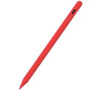 Universal Capacitive Stylus Pen for Samsung Galaxy Tab A7/A8/A9/A9 Plus - Android/iOS Compatible Writing/Drawing Tool, Pressure Sensitivity, Replaceable Tips (Red)