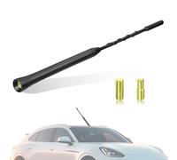 Universal Car Aerial Antenna AM FM DAB Replacement, 22cm Short Rubber Whip Radio Aerial with 6mm/5mm Screws, Easy Fit for Cars Trucks Vans