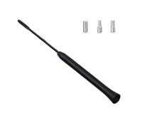 Universal Car Aerial Antenna AM/FM/DAB Replacement Radio Signal Booster Car Aerial Antenna Replacement Roof Van Car Radio Aerial Short Mast Whip Rod Car Radio Antenna 23cm/9in (with Screws M4 M5 M6)