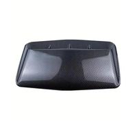 Universal Car Air Vent Hood Base Decorative Cover With Stripe Outer Intake Tank(Carbon fiber)