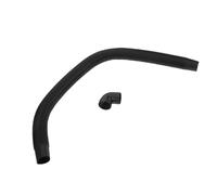 Universal Car Air Vent Hose Extension 900mm Plastic Corrugated Connector | Black 90 Degree Reducer, Flexible Routing for Vehicle Hvac Outlets and Camper Ventilation, Dust Protection
