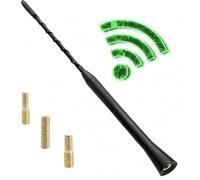 Universal Car Antenna Replacement Includes Screws M4/M5/M6,1 Pack | Easy Install,AM/FM/DAB Roof Car Radio Aerial, 23cm/9 Inch Durable Signal Booster Mast for most Vehicles