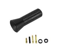 Universal Car Antenna Signal 3.5CM Carbon Fiber Roof Radio Short Aerial Mini FM/AM Auto Accessories(Black)