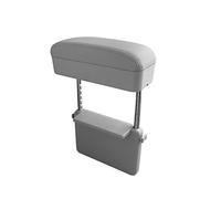 Universal Car Armrest Box Elbow Support Adjustable Car Center Console Arm Rest Box Auto Seat Gap Organizer For Car Interior Part(1 set Gray)