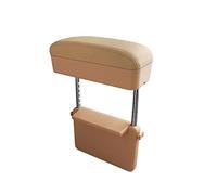 Universal Car Armrest Box Elbow Support Adjustable Car Center Console Arm Rest Box Auto Seat Gap Organizer For Car Interior Part(1 set Beige)