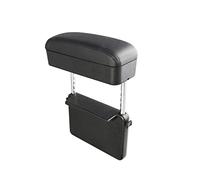 Universal Car Armrest Box Elbow Support Adjustable Car Center Console Arm Rest Box Auto Seat Gap Organizer For Car Interior Part(1 set Full Black)