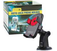 Universal Car Auto-Lock Mobile Phone Holder Windscreen GPS PDA Dashboard Mount