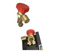 Universal Car Battery Isolator Switch 12V 150A Red | Knob type operation, 17mm aperture, quick disconnect, negative terminal use, red color coded