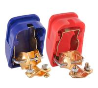 Universal Car Battery Quick Clamps,Battery Terminals Connector,Quick Release Car Battery Terminal Connectors,Leisure Battery Terminal for Car, Caravan, Motor home, Easy-to-Use Battery Clips