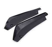 Universal Car Bumper Accessories 2Pcs Car Rear Bumper Lip Diffuser Splitter Spoiler Scratch Protector Car Rear Spoiler(2)