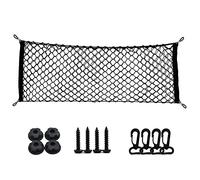 Universal Car Cargo Net - Nylon Elastic Mesh Organizer, 110 x 40cm, Fits Car Boot, SUV, Truck, Van, Motorhome