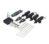 Universal Car Central Locking Kit - 4 Door, 12v Auto Door Actuators, Key-Free Entry with Remotes & Fobs