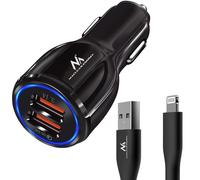 Universal Car Charger Maclean Quick Charge QC 3.0 USB MCE478