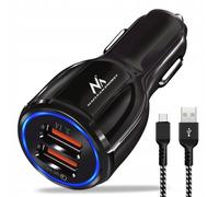 Universal Car Charger USB Maclean 6.1A Dual Port MCE478