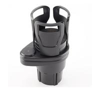 Universal Car Cup Holder 2 In 1 Car Cup Holder Expander 360 Degree Adjustable Base Drink Anti-Shake Stable Auto Bottle Organize Cars Cupholder(Matte black)