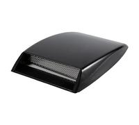 Universal Car Decorative Air Flow Intake Scoop Bonnet Vent Sticker Cover, Easy Installation Abs Plastic Automotive Decorative Products for Most Cars and Vehicles (Black)