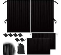 Universal Car Divider Privacy Protection Curtains, Cars Seat Blackout Removable Partition Shades, Front Rear Side Windows Detachable Campervan Sunshades for Travel Nap Sleeping Long-Distance Driving