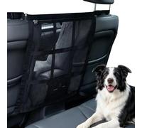 Universal Car Dog Divider Breathable Heavy-Duty Telescopic Travel Partition | Dog Vehicle Seat Barrier Net for SUV Sedan Truck Vehicle Backseat Trunk
