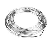 Universal Car Door Edge Guard Moulding Trim Strip Silver - 6m/19.7ft Scratch Protector for Automotive Paintwork - Easy Install U-Channel Design