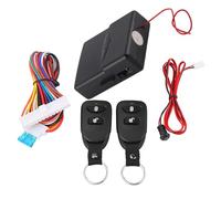 Universal Car Door Lock Keyless Entry System with Trunk Release, Remote Central Control Box Kit for Most Cars, Parking Location Finder, Flashing Alert and LED Indicator Accessory