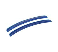 Universal Car Fender Flare Arch Protective Sticker Vents Protector Cover Strip Mud Flaps IENQBVL(Blue)