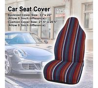 sourcing map Universal Car SUV Automotive Front Bucket Seat Cover Pad 1 Pcs