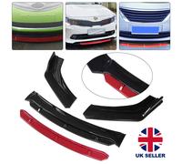 Universal Car Front Bumper Lip Body Splitter Kit Spoiler Chin Black New