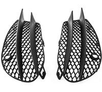 Universal car front grille 1 Pair Car Front Bumper Fog Light Lamp Grille Cover For Benz C-Class W205 C205