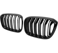 Universal car front grille For BMW 3 4 2018-2021 Double Slat Car Front Grill Grilles Kidney Racing