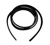 Universal Car Front Windshield Plate Sealing Strip Sunroof Weatherstrip Rubber 2M Black H-shaped Auto Seal Accessories